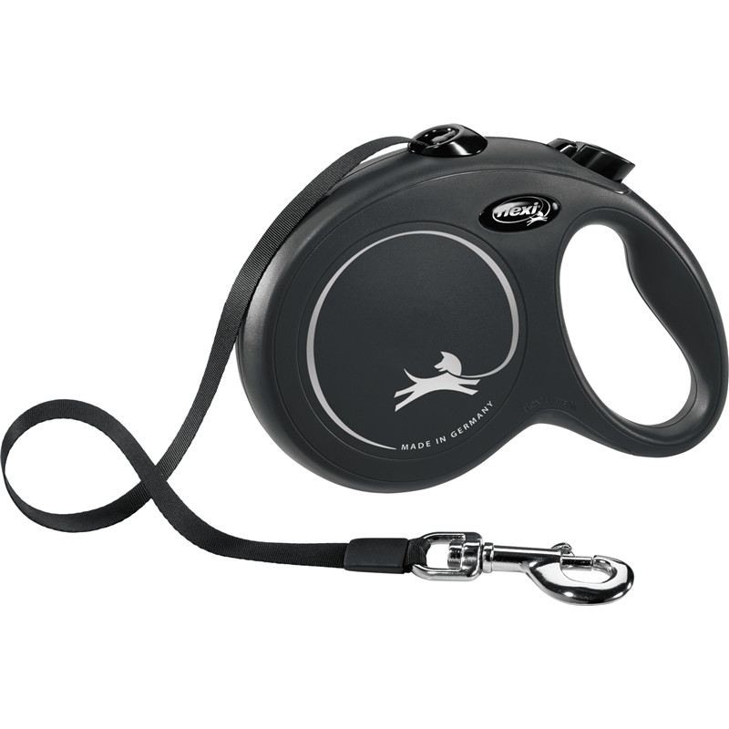 flexi New CLASSIC, Gurt, L: 5 m, schwarz