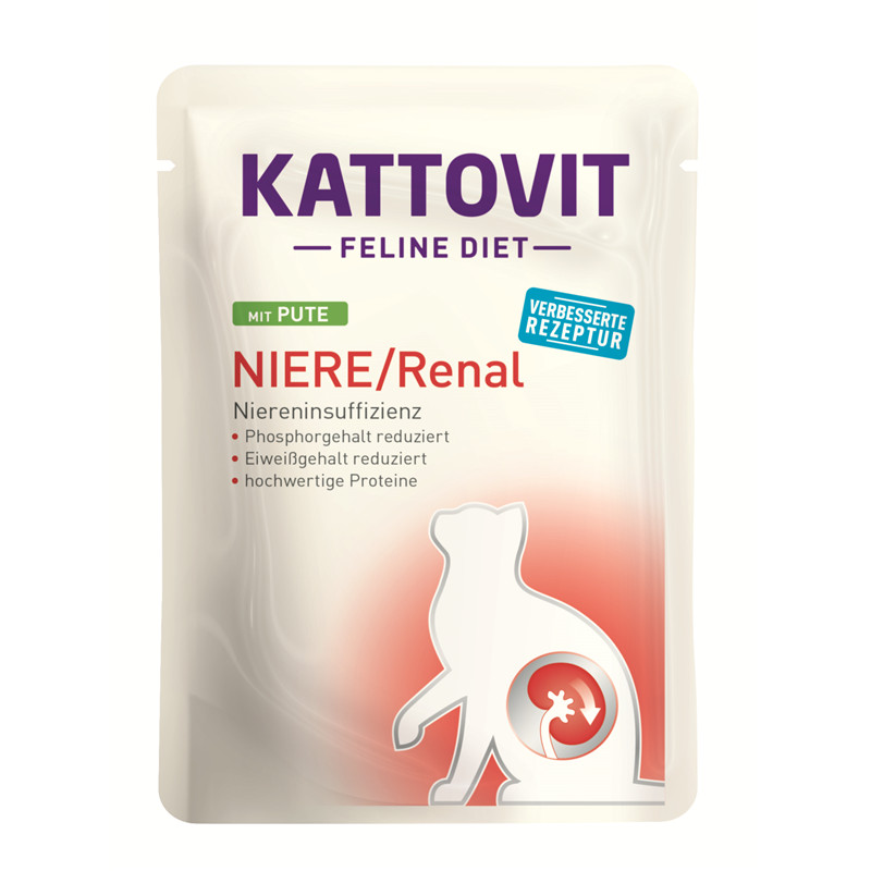 Finnern Kattovit Cat - Feline Diet PB Niere/Renal Pute 85 g