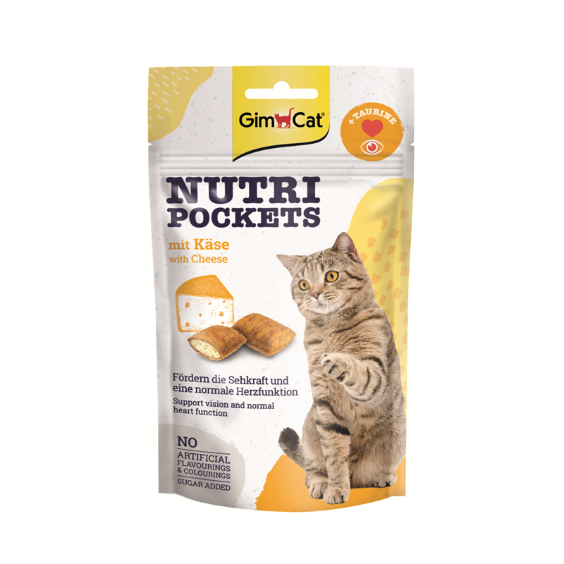 GimCat Nutri Pockets mit Käse, 60 g