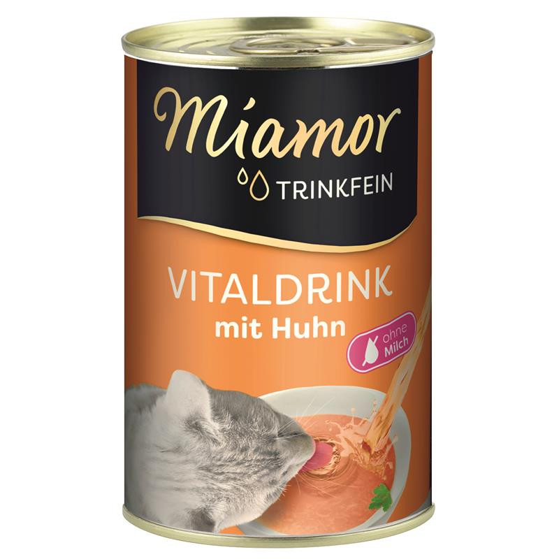 Finnern Miamor Cat - Trinkfein Dose Vitaldrink mit Huhn 135 ml