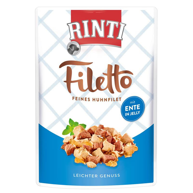 Finnern Rinti Dog  - Filetto PB Jelly Huhn & Ente 100 g