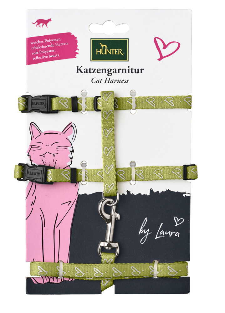Katzengarnitur »by Laura«, hellgrün
