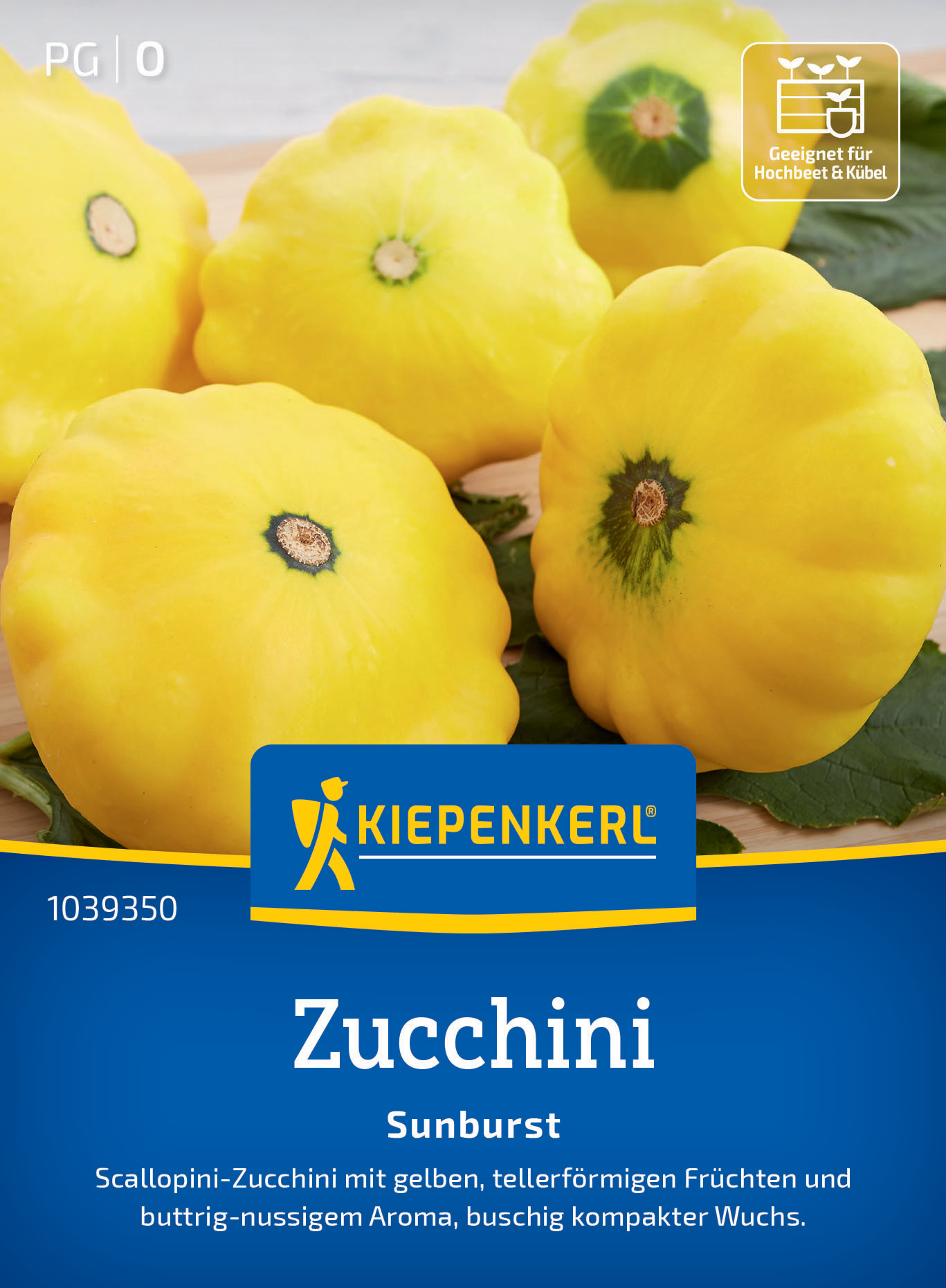 Zucchini Sunburst, F1