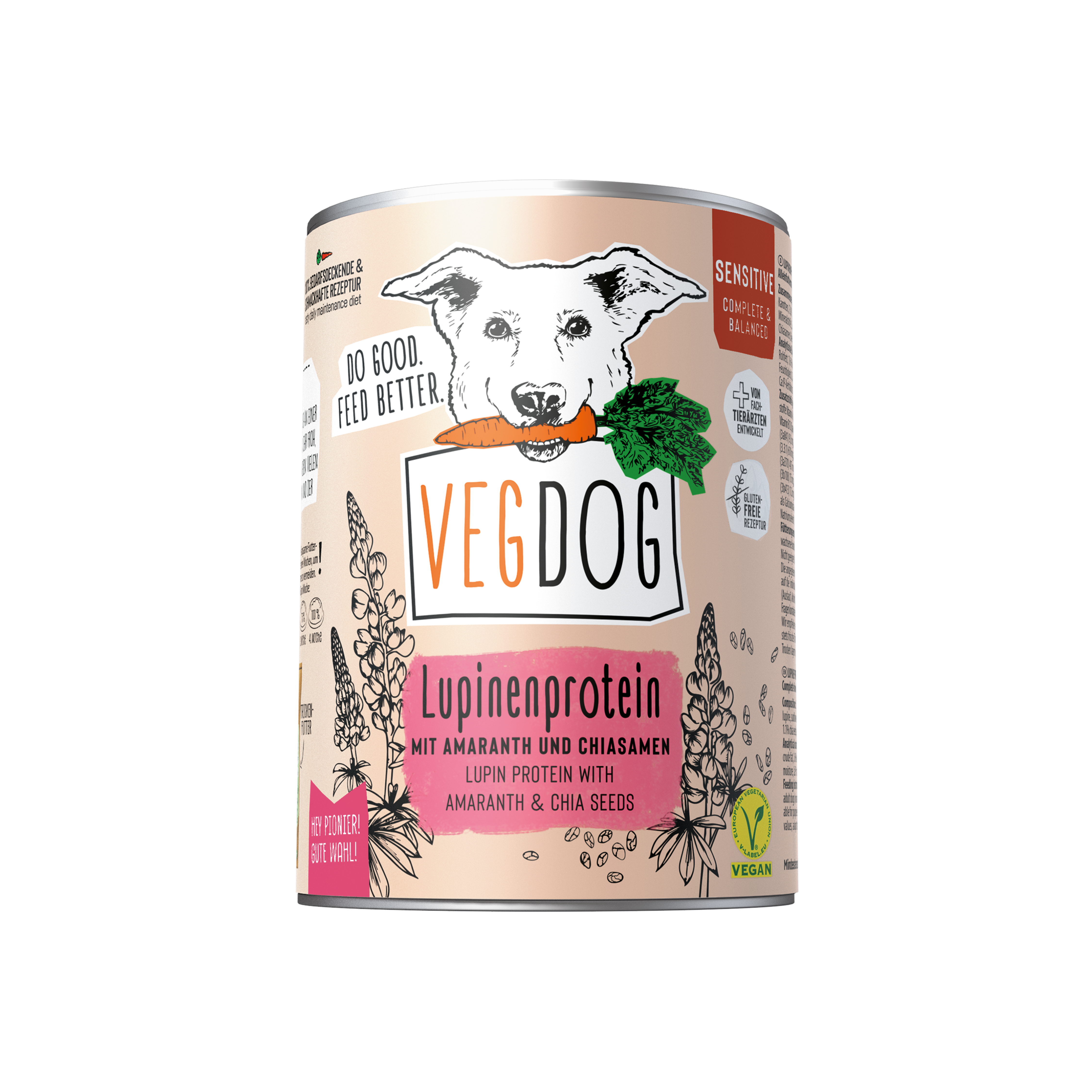 VEGDOG SENSITIVE Lupinenprotein 400 g