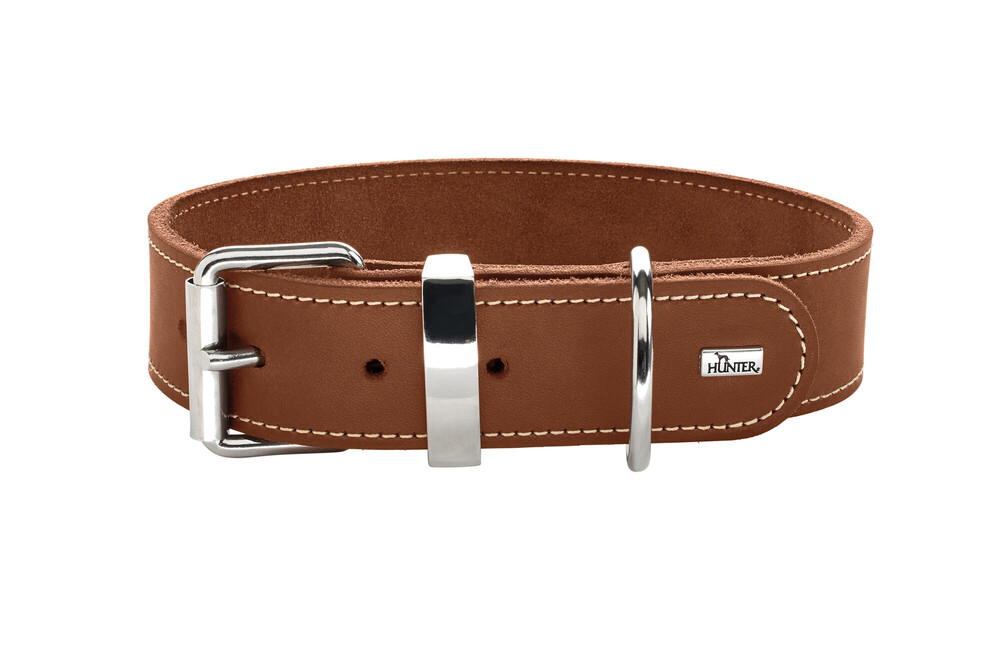 Halsband Aalborg Special M (55), cognac