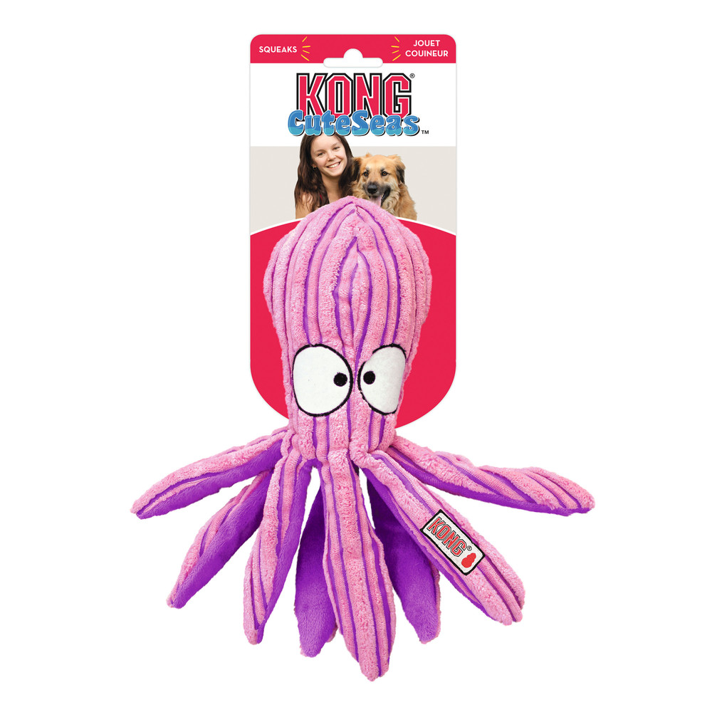 KONG CuteSeas Octopus pink S