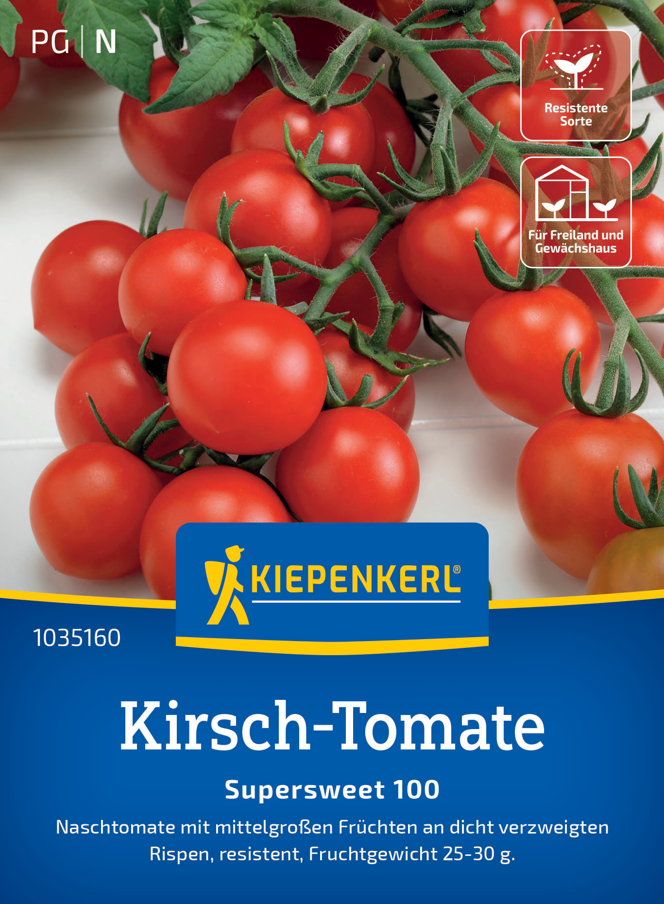 Kirsch-Tomate Supersweet 100, F1