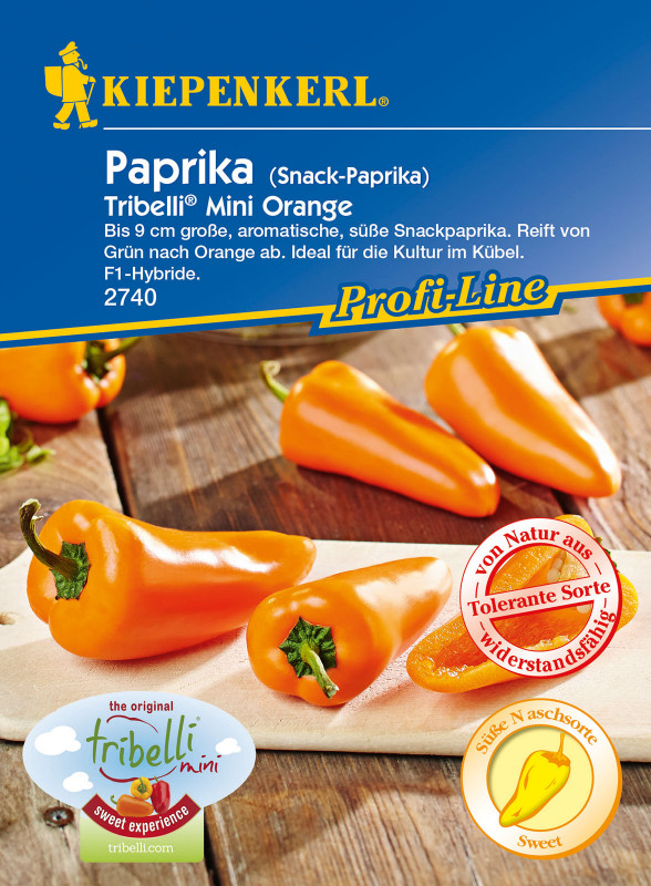 Paprika Tribelli ® Mini orange / Capsicum annuum