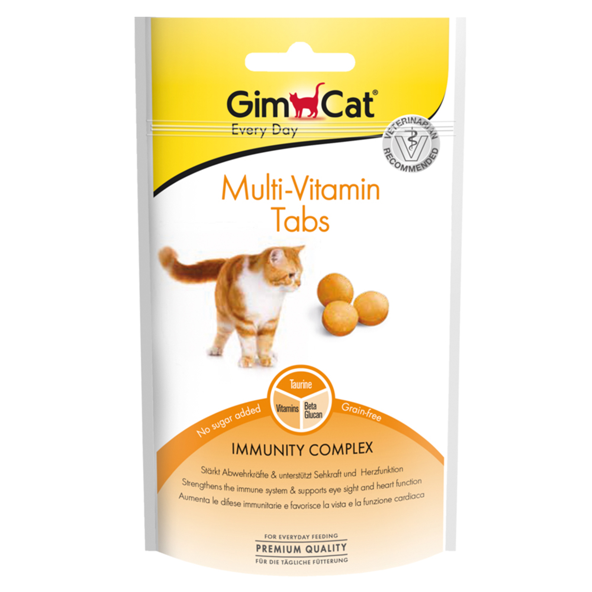 GimCat Multi-Vitamin Tabs, 40 g