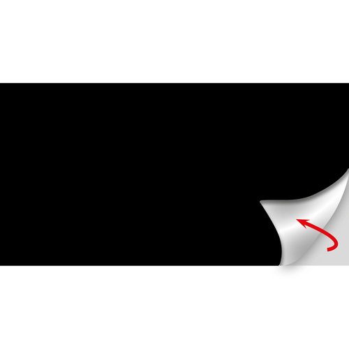 Fotorückwand-Zuschnitt Black selbstklebend, 60 x 30 cm, SB