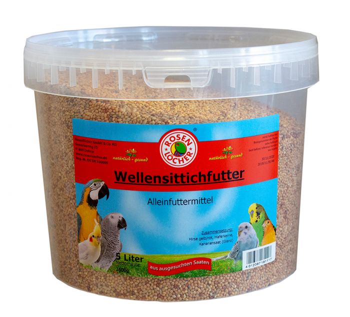 Wellensittichfutter 3,5kg/5L