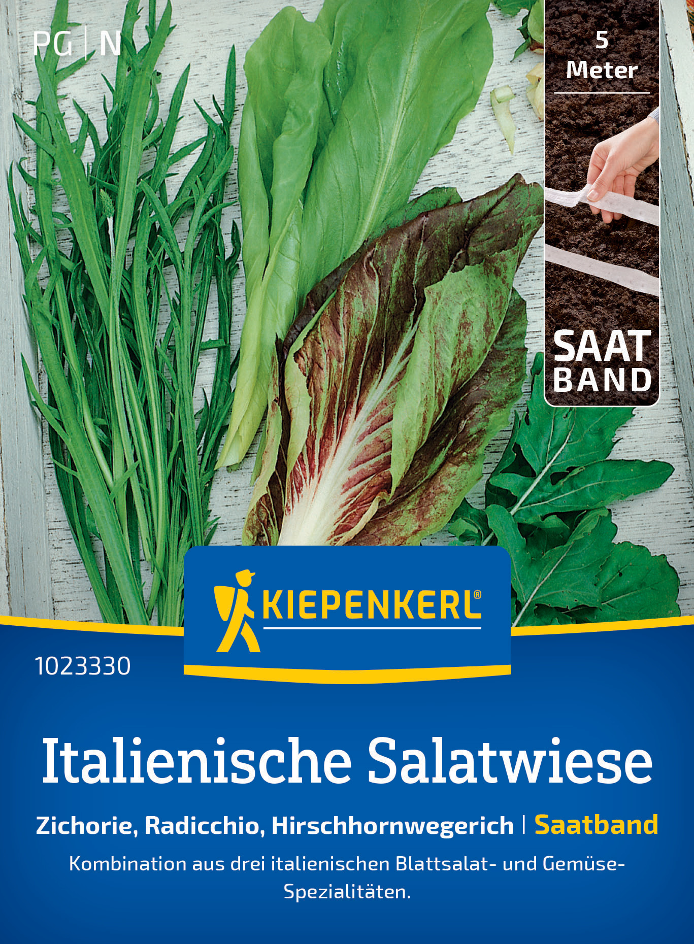 Italienische Salatwiese, Saatband