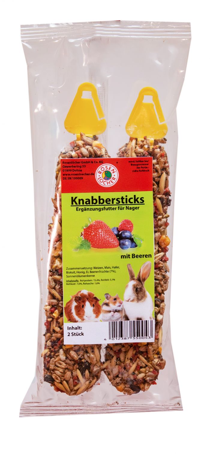 NagerSticks 2er Himbeere/Erdbeere NagerSticks 2er Himbeere/Erdbeere