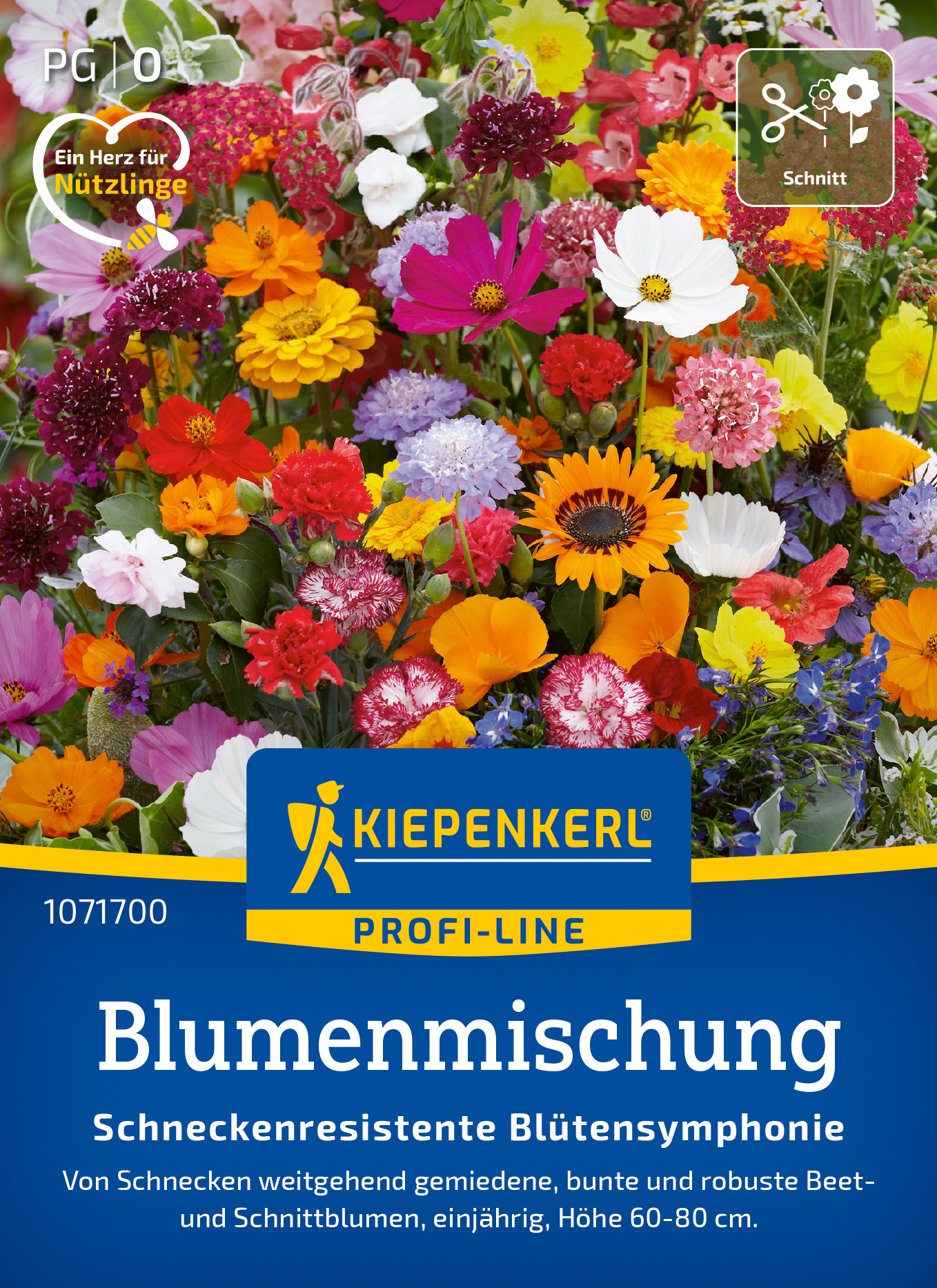 Blumenmischung Schneckenresistente Blütensymphonie