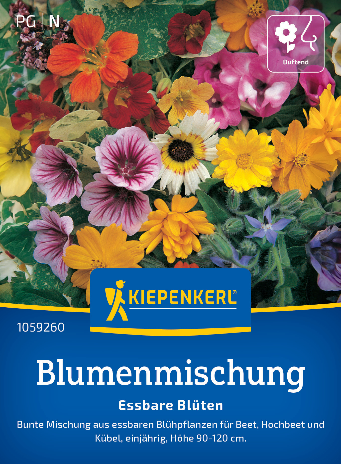 Blumenmischung Essbare Blüten