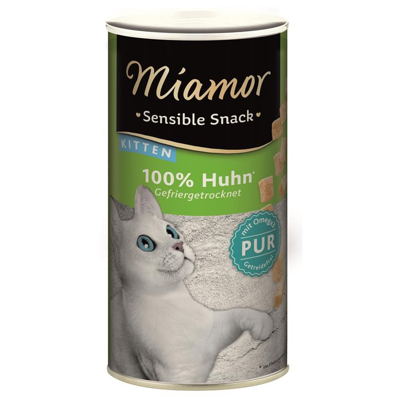 Finnern Miamor Cat - Sensible Snack Kitten Huhn Pur 30 g
