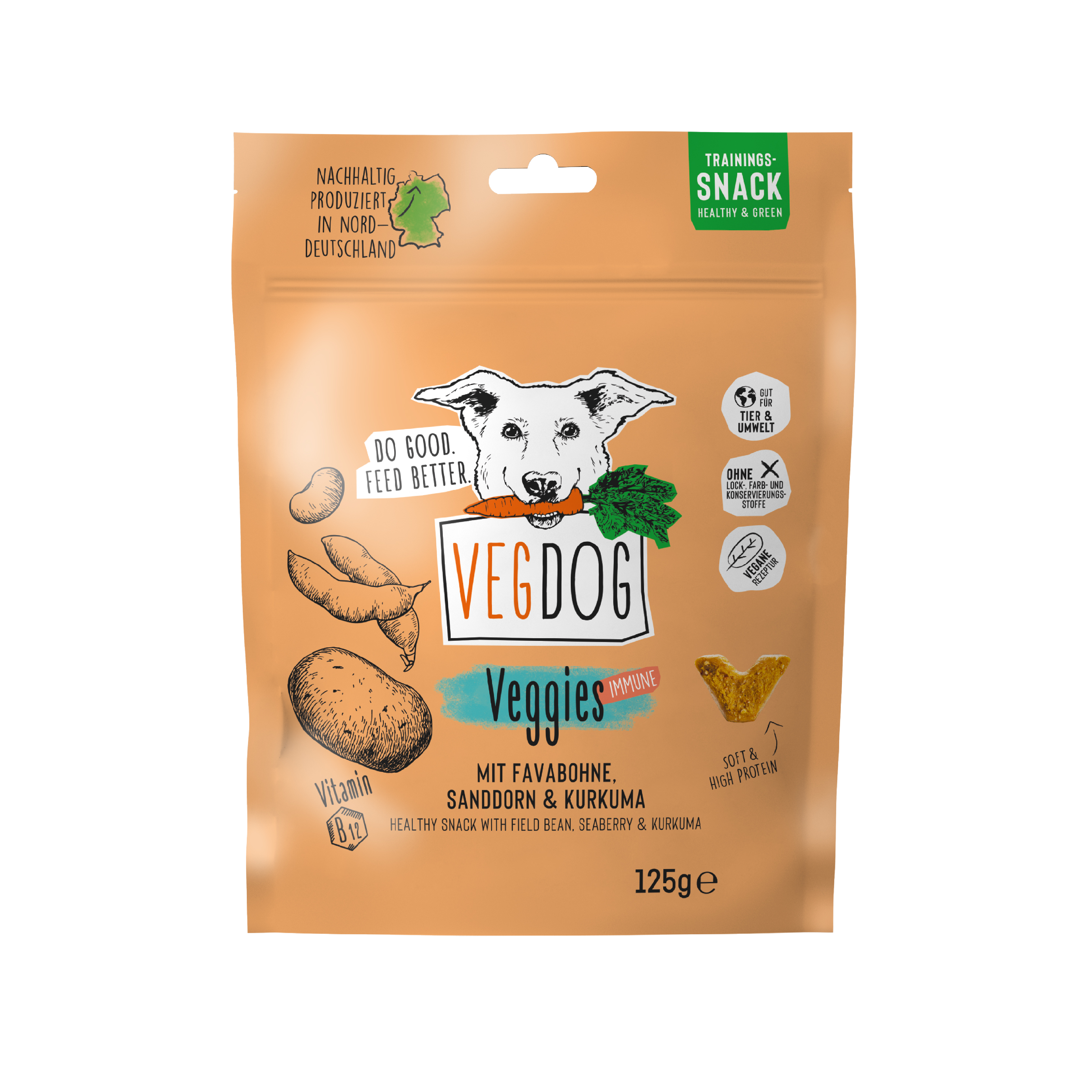 VEGDOG VEGGIES immune 125 g