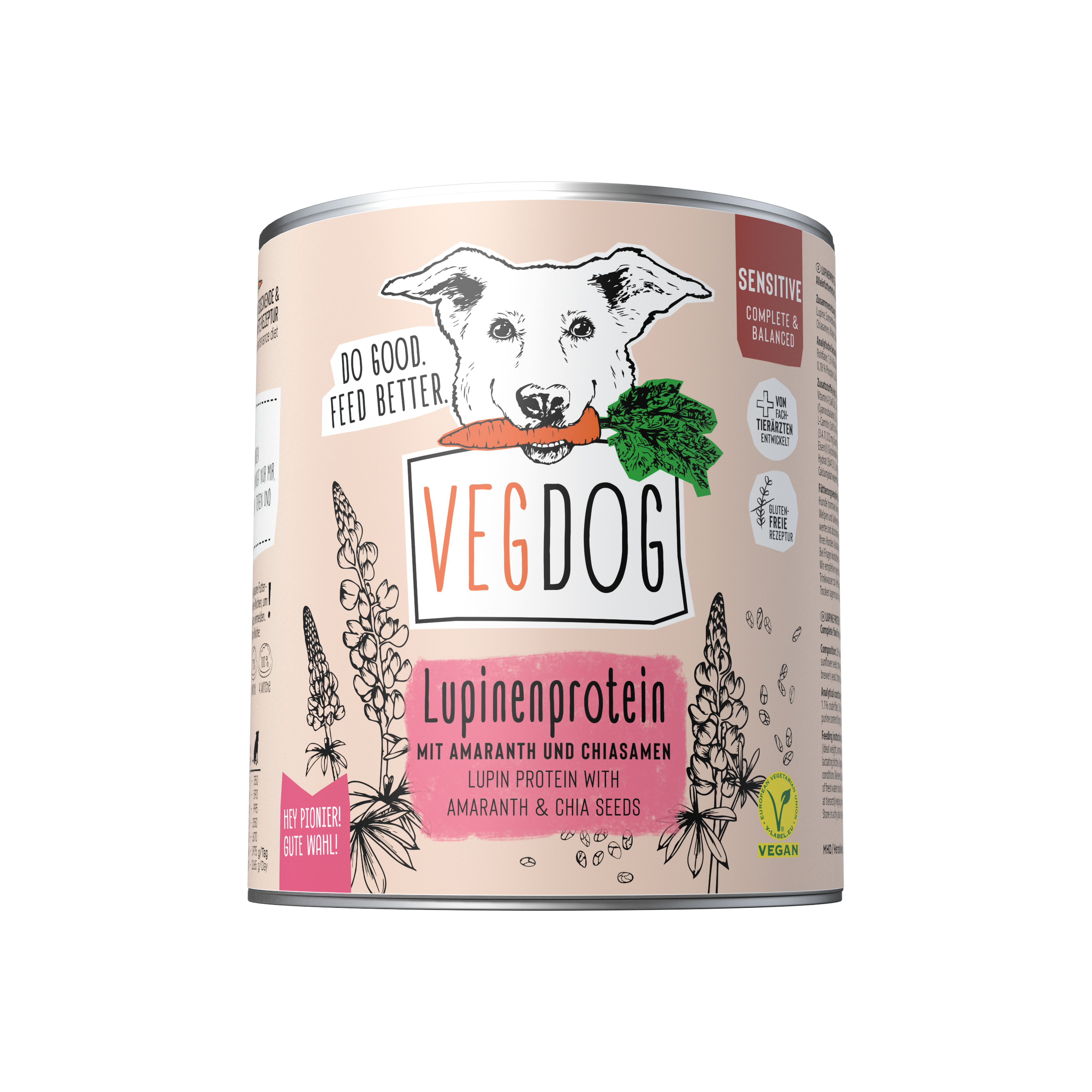 VEGDOG SENSITIVE Lupinenprotein 800 g