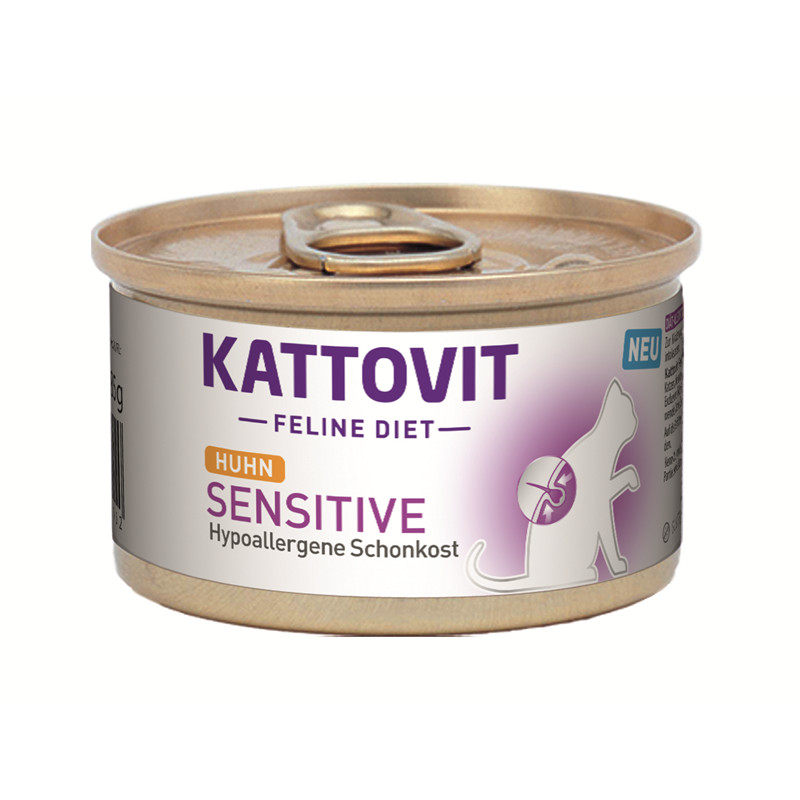 Finnern Kattovit Cat - Feline Diet Dose Sensitive - Hypoallergene Schonkost 85 g