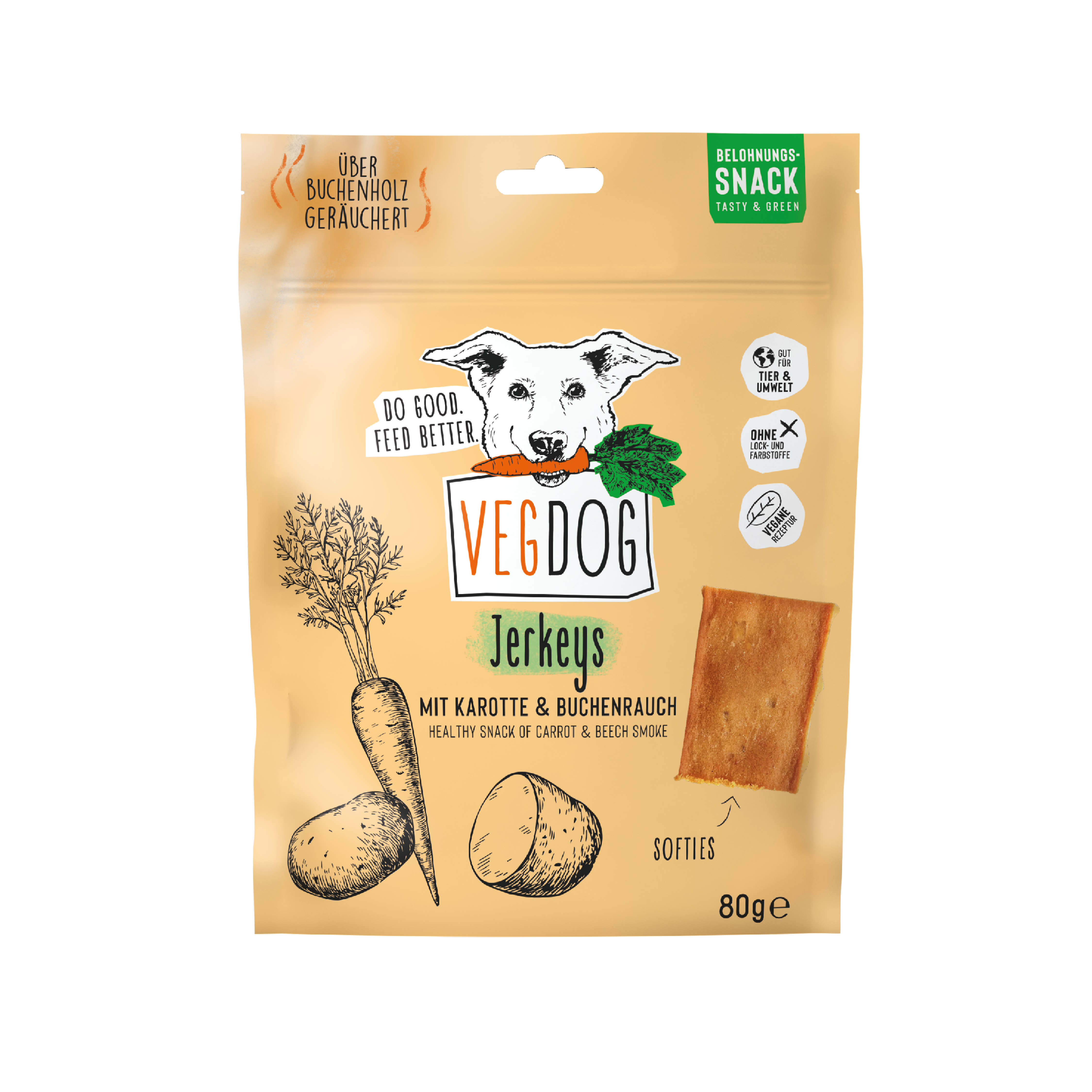 VEGDOG JERKEYS 80 g