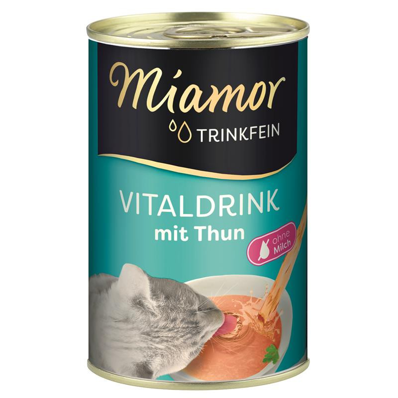 Finnern Miamor Cat - Trinkfein Dose Vitaldrink mit Thunfisch 135 ml