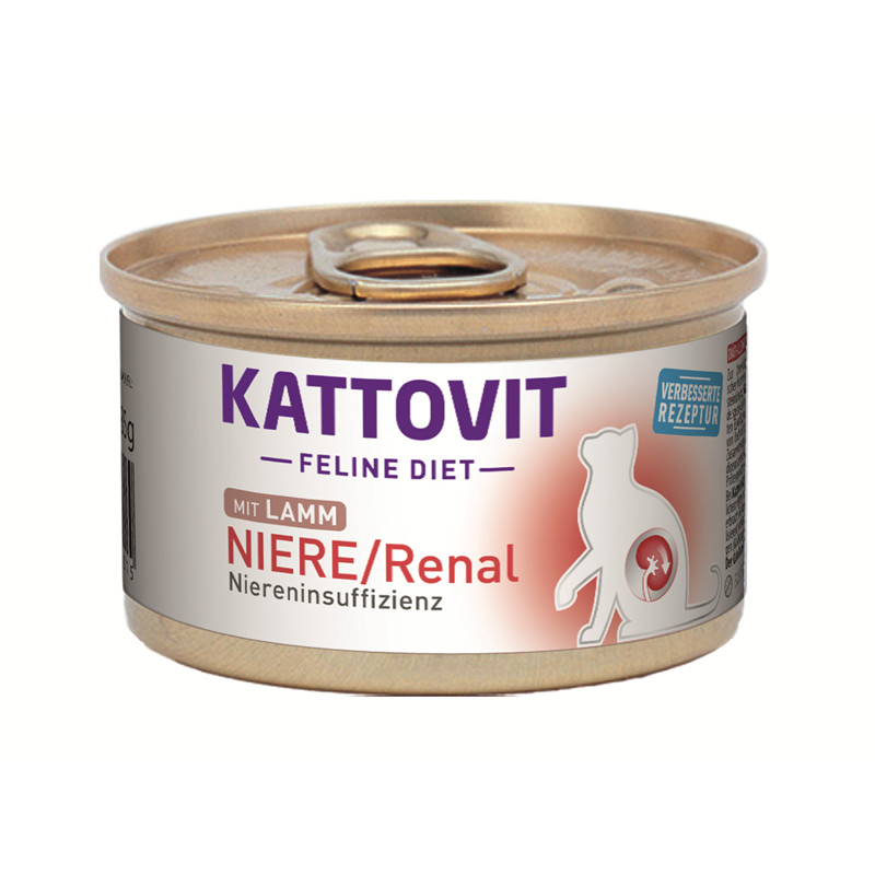 Finnern Kattovit Cat - Feline Diet Dose Niere/Renal - bei Niereninsuffizienz 85 g