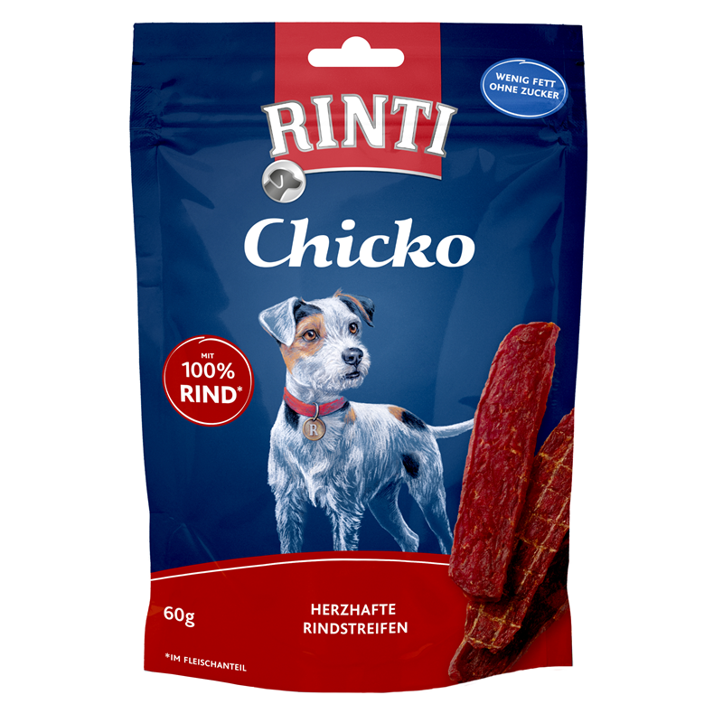 Finnern Rinti Dog  - Snack Chicko Rind 60 g