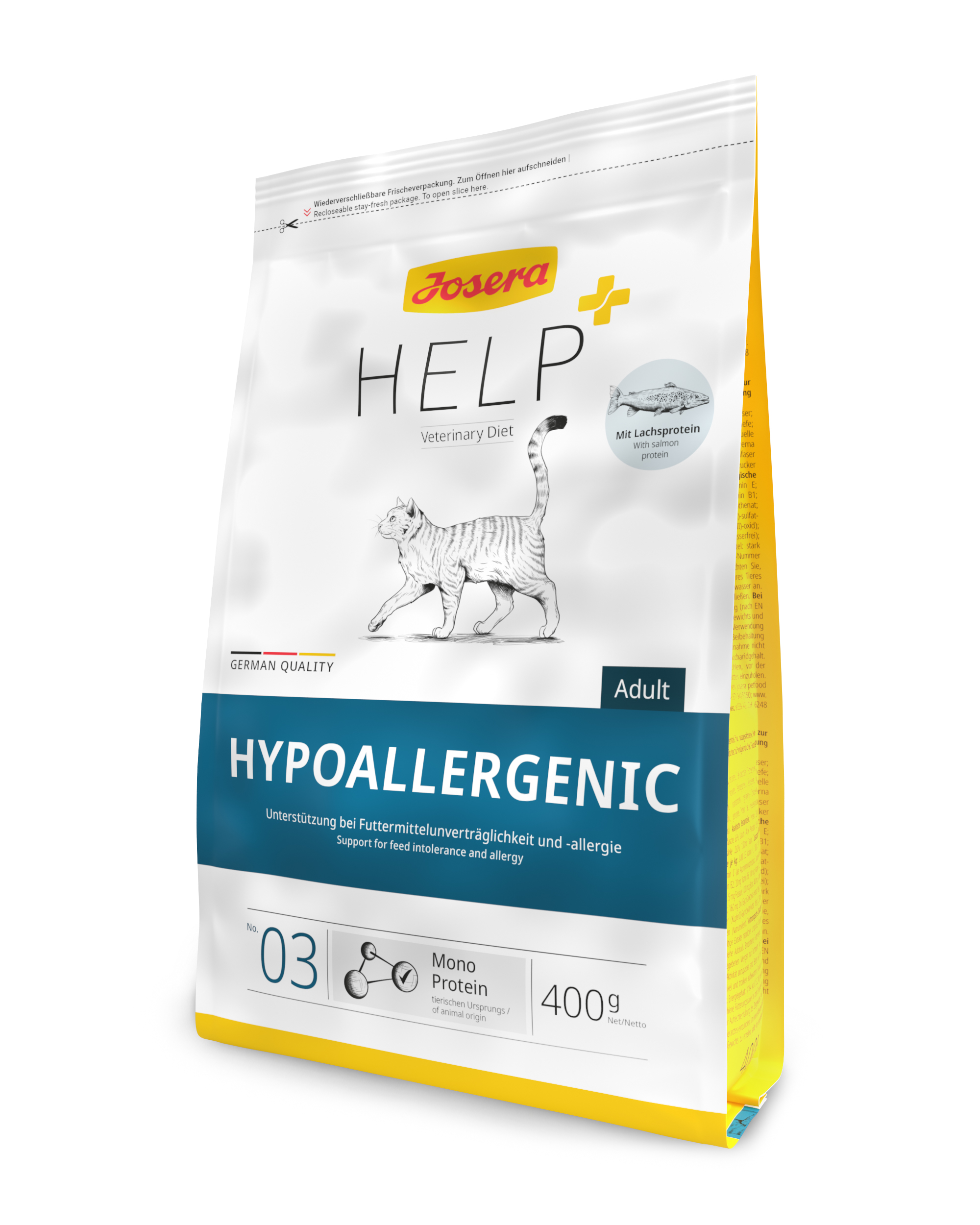 Josera HELP - Hypoallergenic Cat dry 400 g
