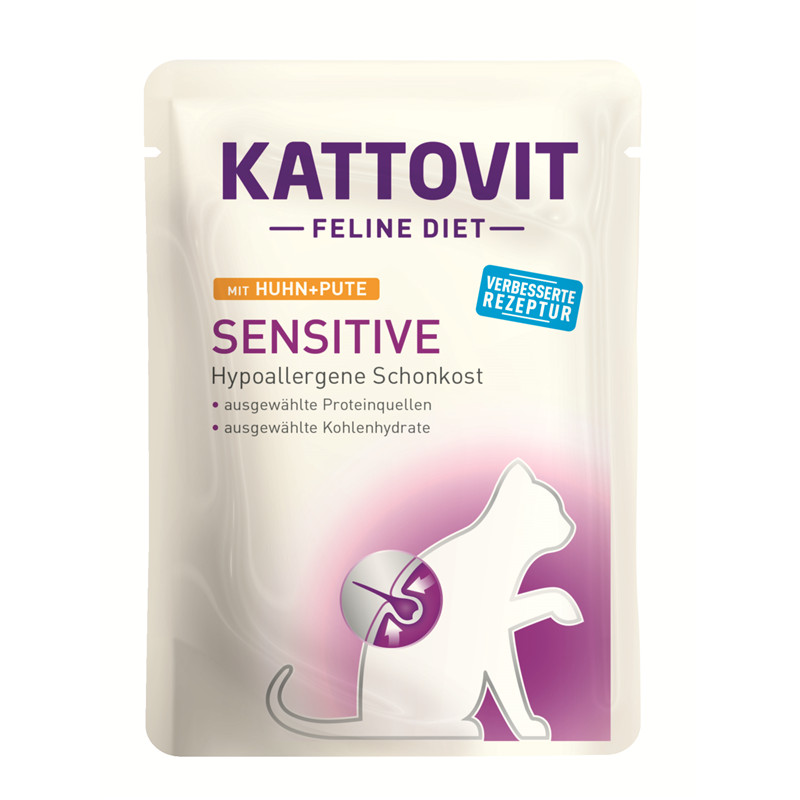 Finnern Kattovit Cat - Feline Diet PB Sensitive Huhn & Pute 85 g