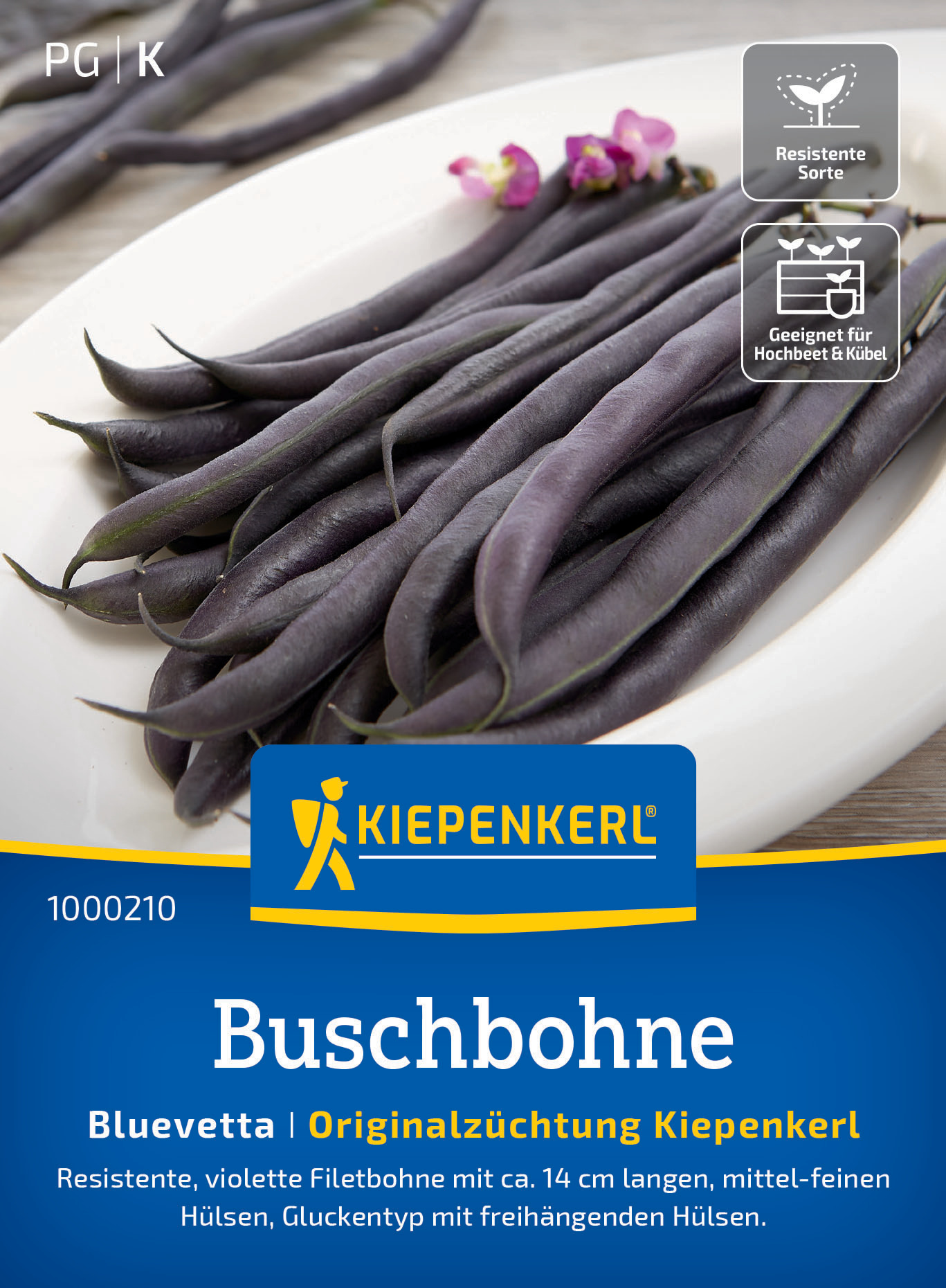 Buschbohne Bluevetta