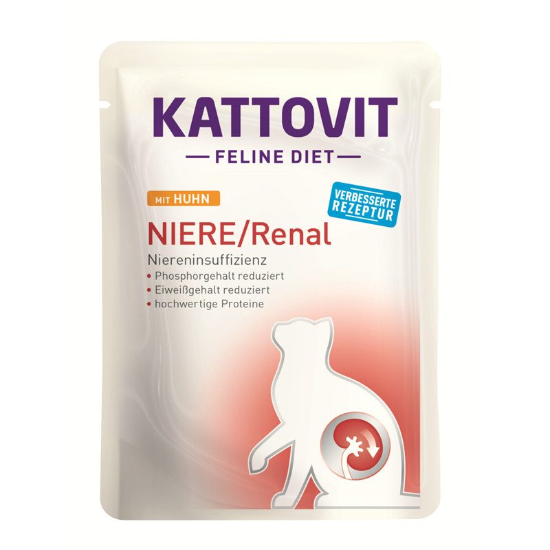 Finnern Kattovit Cat - Feline Diet PB Niere/Renal Huhn 85 g