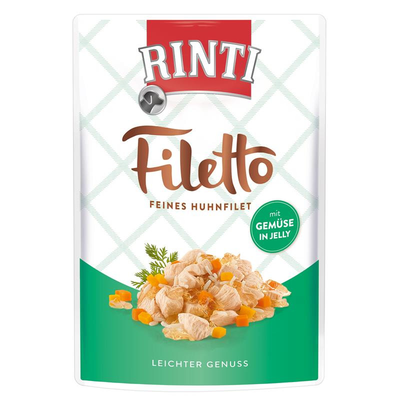 Finnern Rinti Dog  - Filetto PB Jelly Huhn & Gemüse 100 g