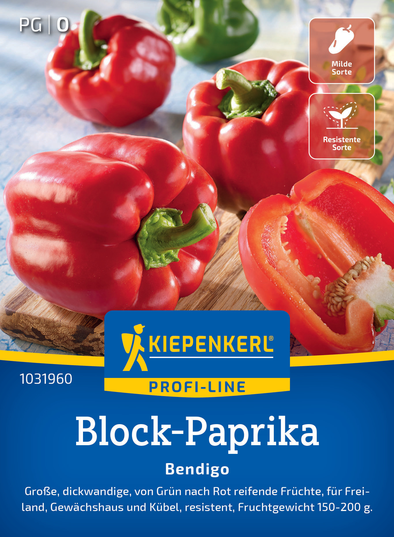 Block-Paprika  Bendigo F1