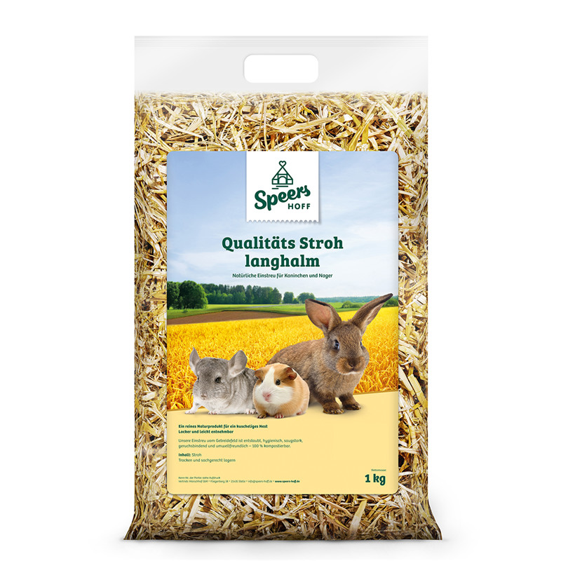 Speer´s Hoff Stroh Langhalm 1 kg