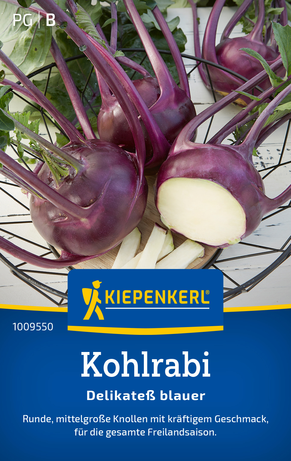 Kohlrabi Delikateß blauer