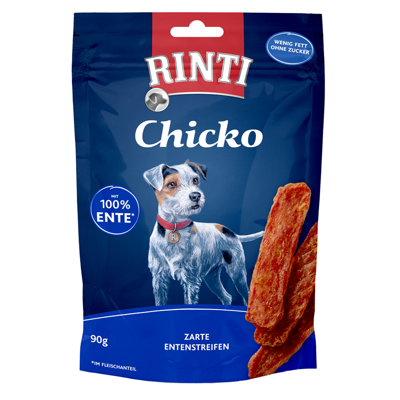 Finnern Rinti Dog  - Snack Chicko Ente 90 g