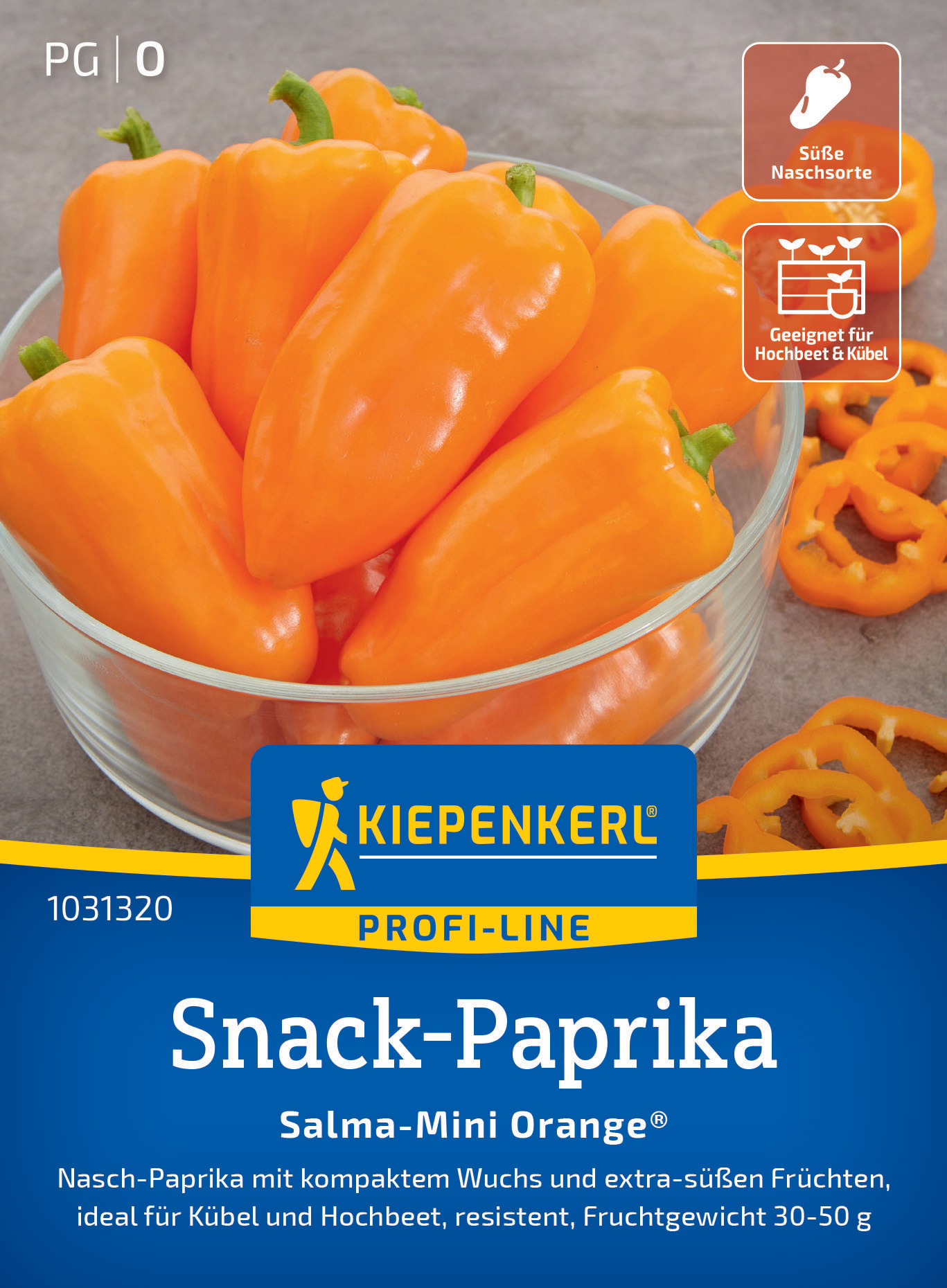 Paprika Salma-Mini Orange®, F1