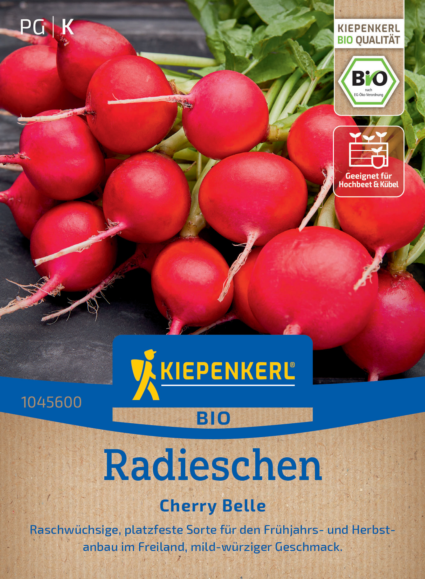 BIO-Saatgut Radieschen Cherry Belle