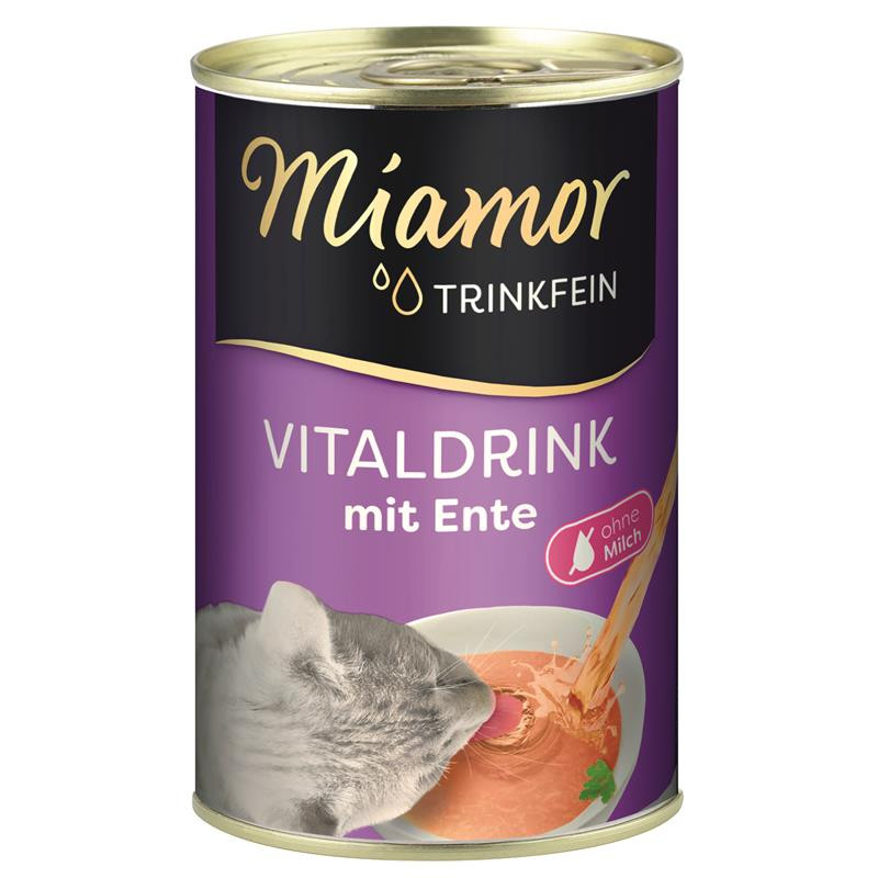 Finnern Miamor Cat - Trinkfein Dose Vitaldrink mit Ente 135 ml