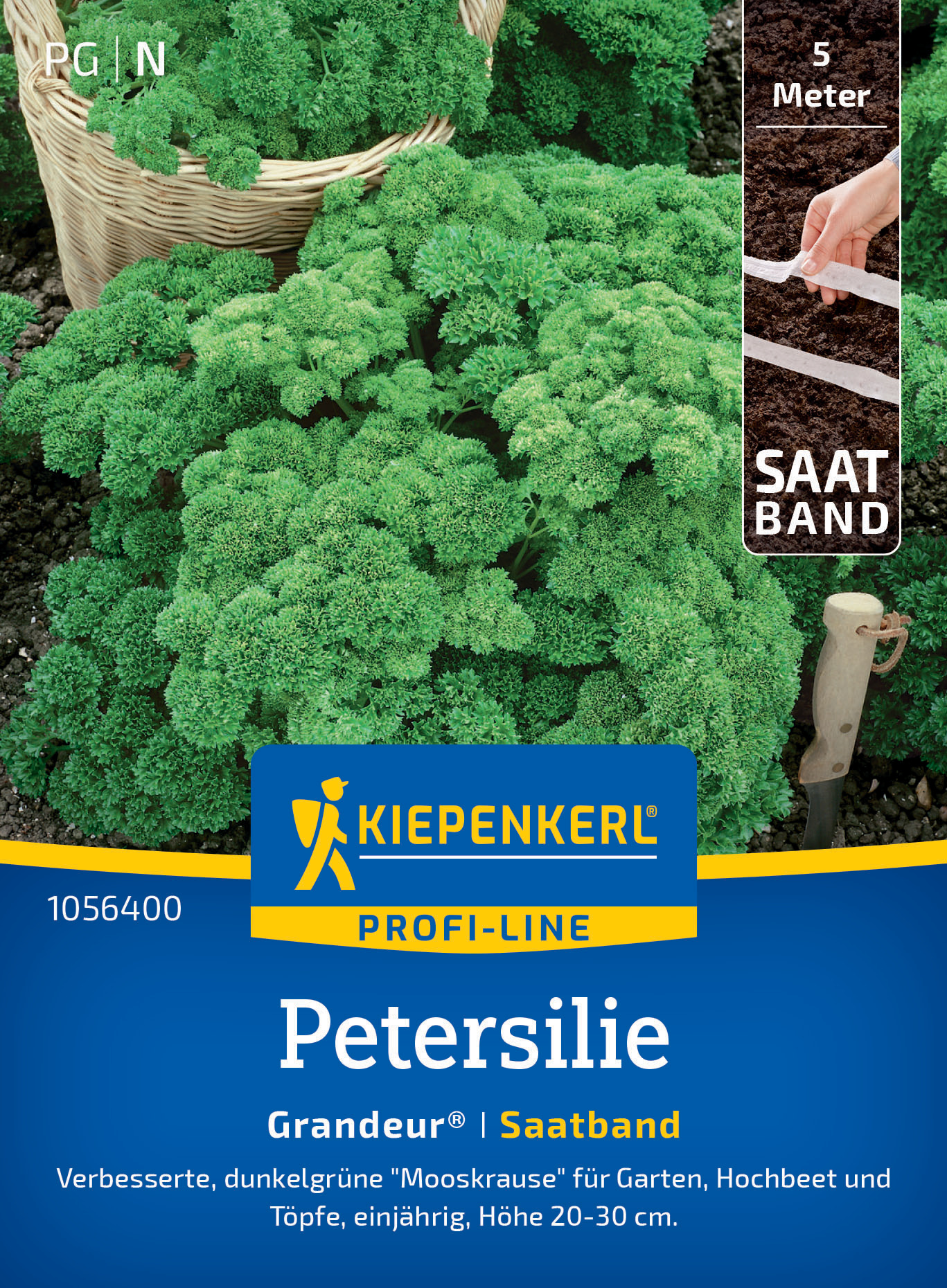 Petersilie Grandeur®, Saatband
