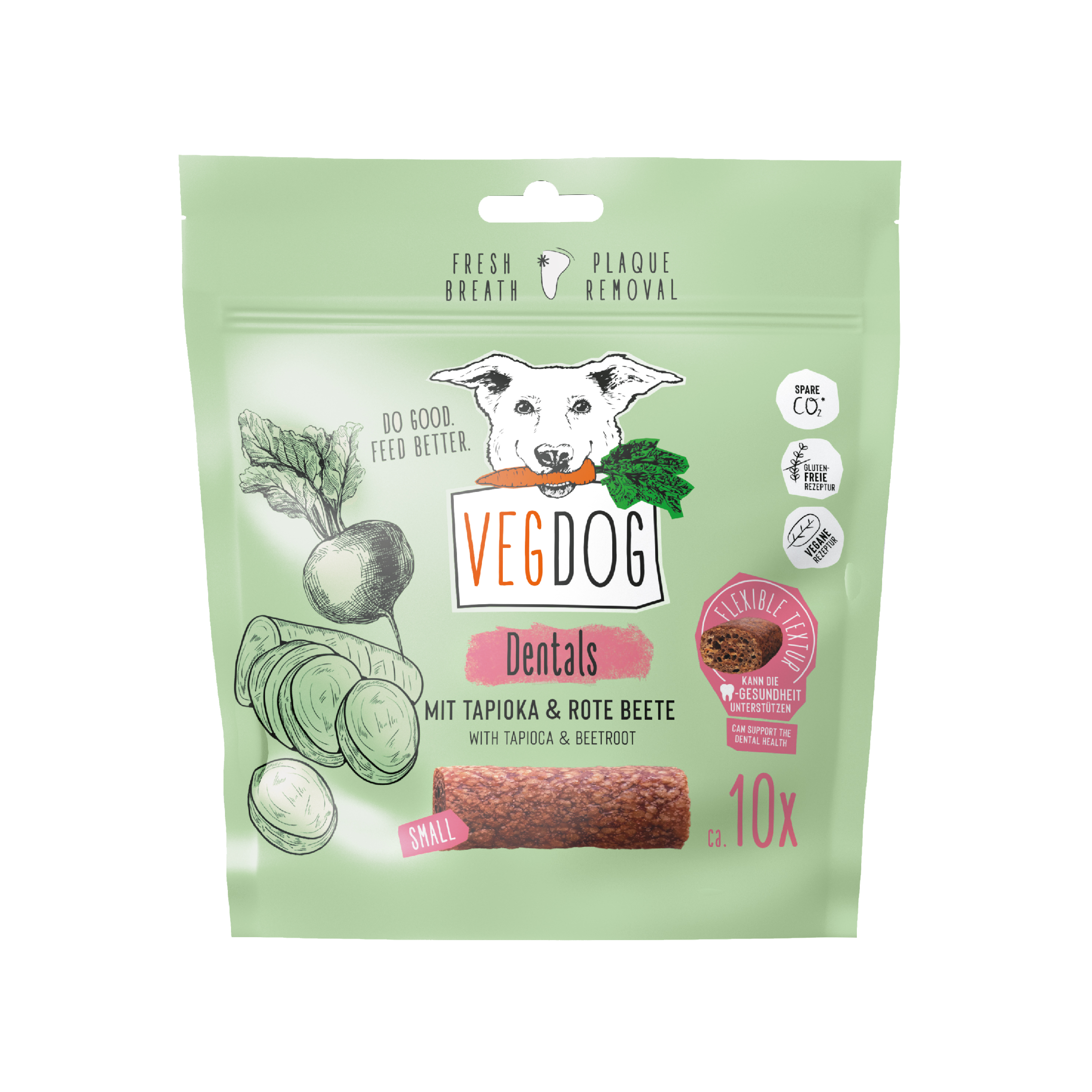 VEGDOG DENTAL STICKS 120 g - Die gesunde Zahnhygiene!