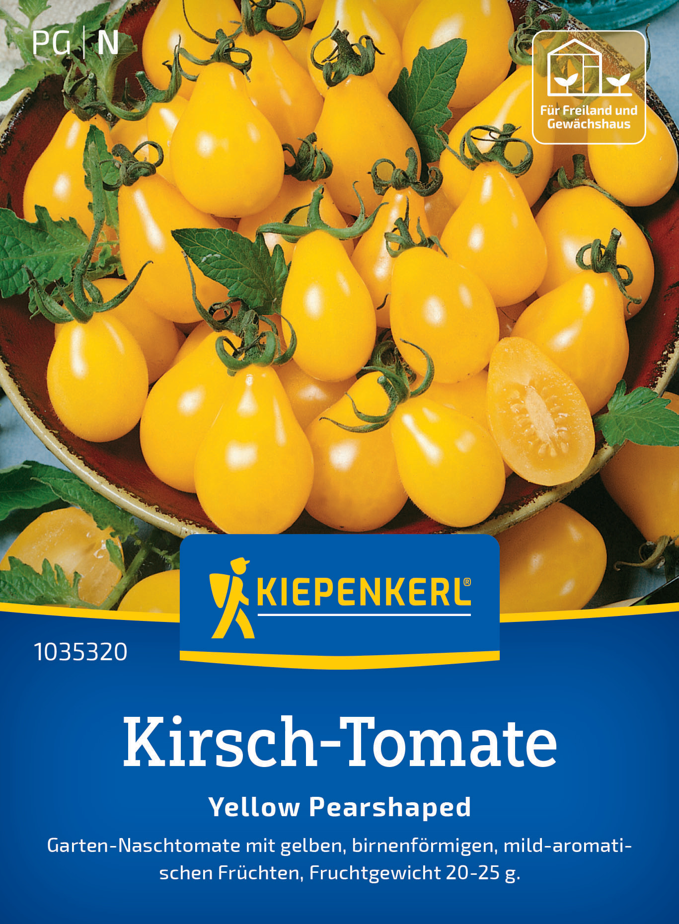 Kirsch-Tomate Yellow Pearshaped