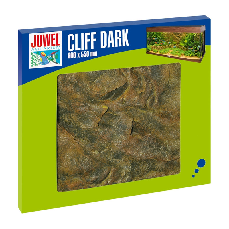 Juwel Motivrückwand Cliff Dark 600 x 550 mm