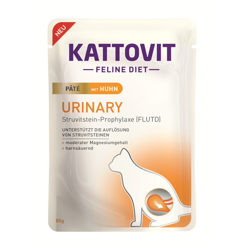 Finnern Kattovit Cat - Feline Diet PB Urinary Paté mit Huhn 85 g
